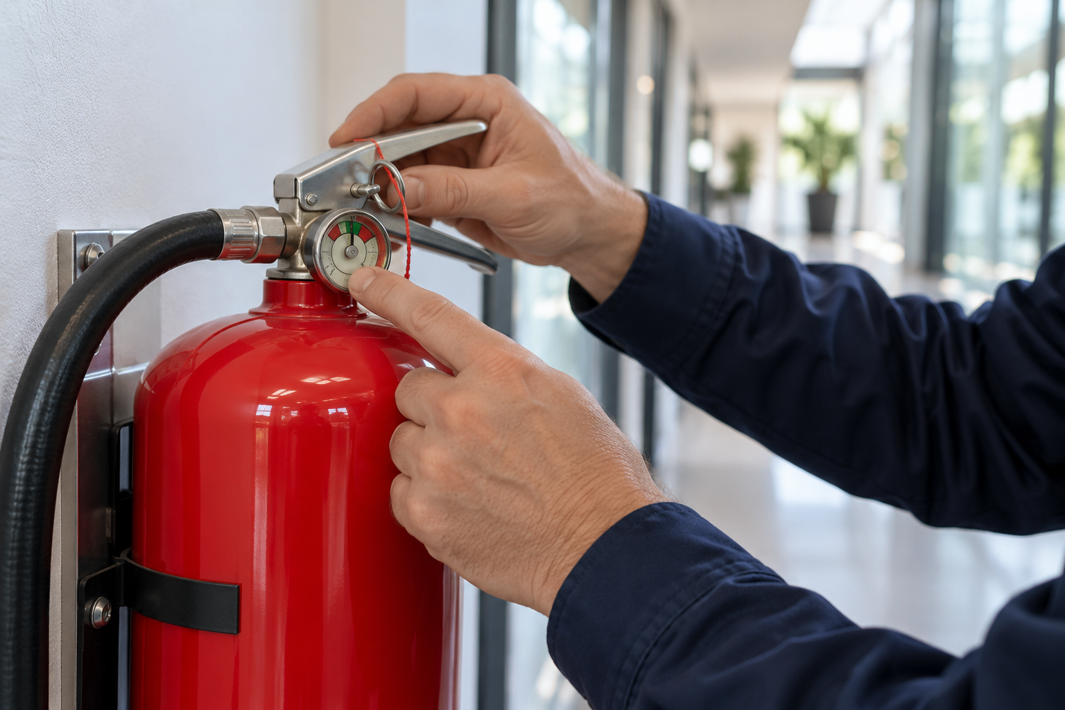 Illustrative fire safety service